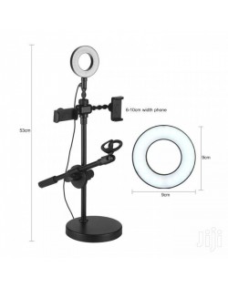 Aro de luz pedestal clearance