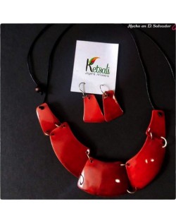 Juego de Collar y Aretes