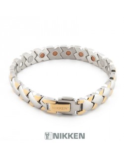 KENKO FASHION BRAZALETE TRIPHASE DOS TONOS