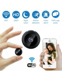 InterMall  Mini Cámara de vigilancia WIFI FHD 1080P