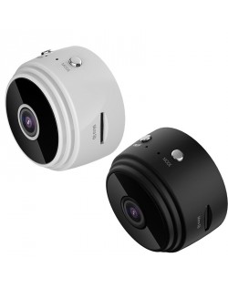Mini cámara WiFi Cámara inalámbrica 1080P Cámara de vigilancia pequeña de  alta definición para seguridad en el hogar Sin tarjeta SD Mini cámara  portátil para niñera JAMW Sencillez