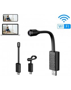 InterMall  Mini cámara oculta USB WiFi 1080p