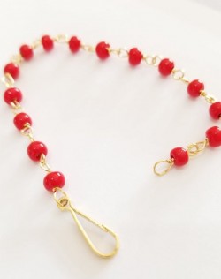 PULSERA CORAL PARA BEBÉ