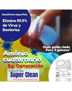 sanitizante a base de amonio cuaternario 