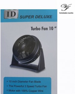 Ventilador turbo 10 